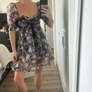 70F/21C Floral Mini Dress